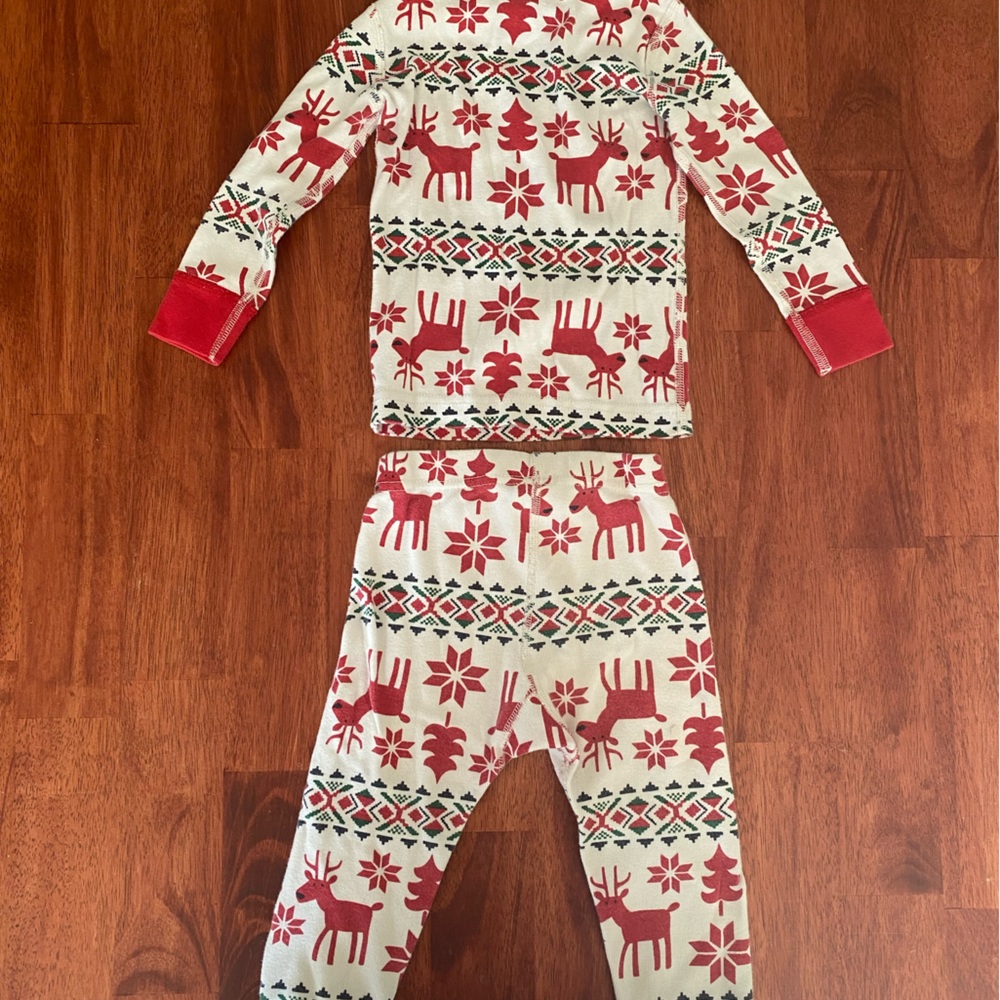 Hanna Andersson 2T long John Dear Deer